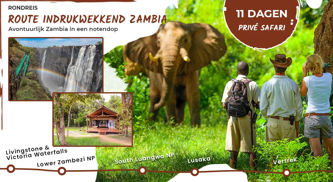 Explore-Zambia Prive Safari Indrukwekkend Zambia